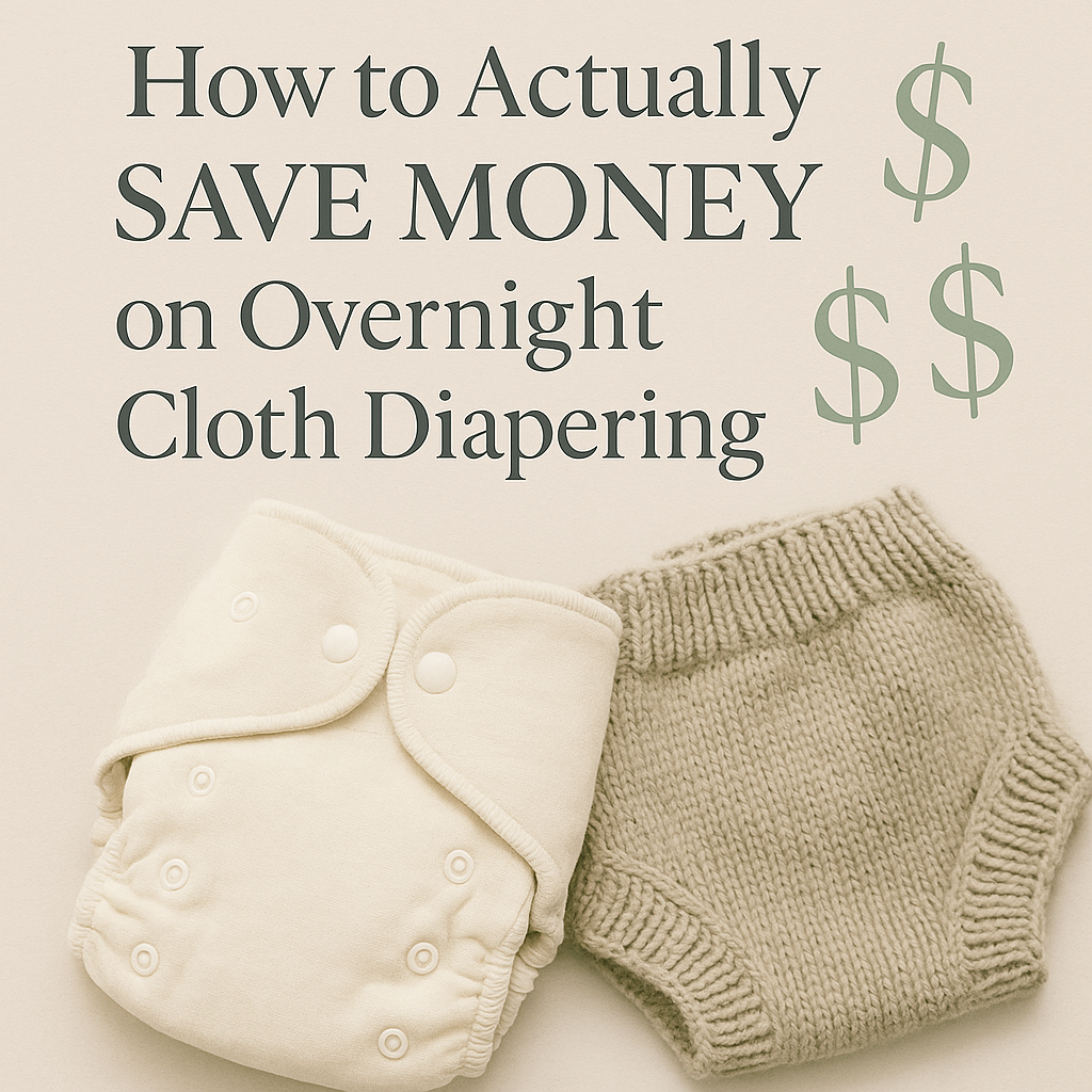 How to Actually Save Money on Overnight Cloth Diapering