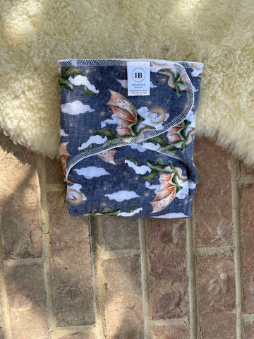 MOONDANCER - One Size Bamboo/Hemp Preflat w/booster