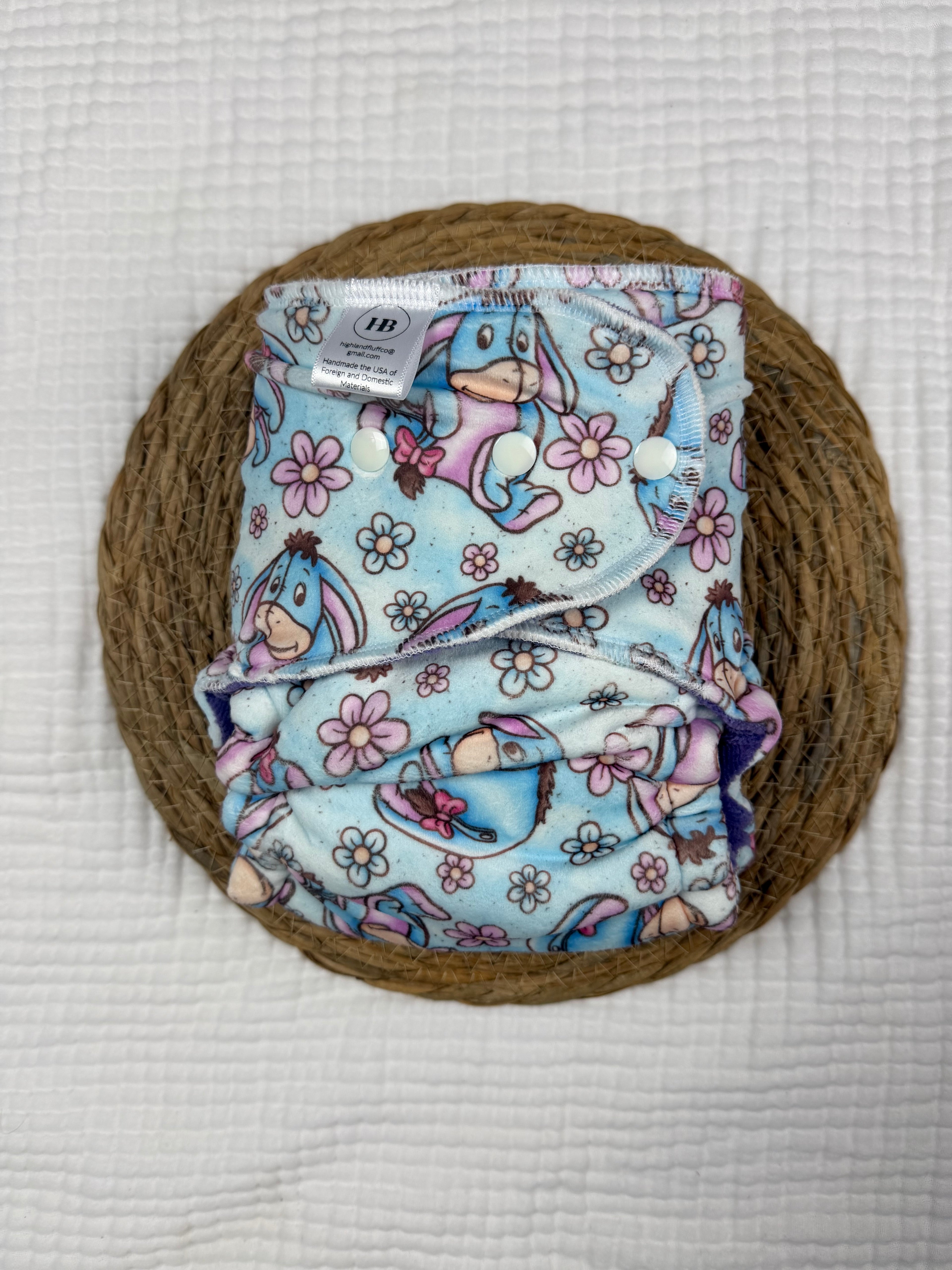 Eeyore - Minky Fitteds (All Sizes)