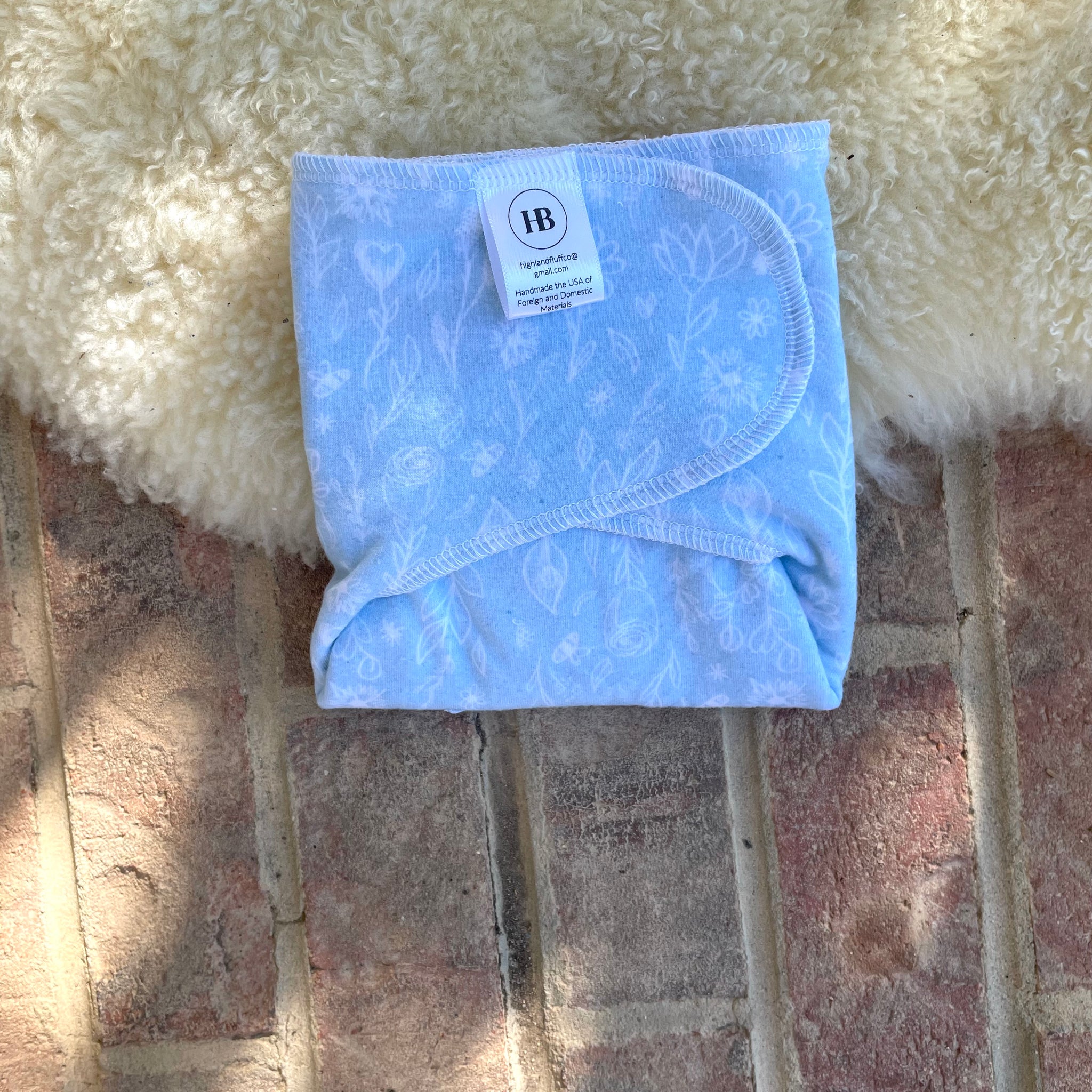 Arwen - Newborn Hemp Preflat w/booster