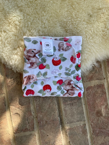 STRAWBUNNY - Newborn Hemp Preflat w/booster