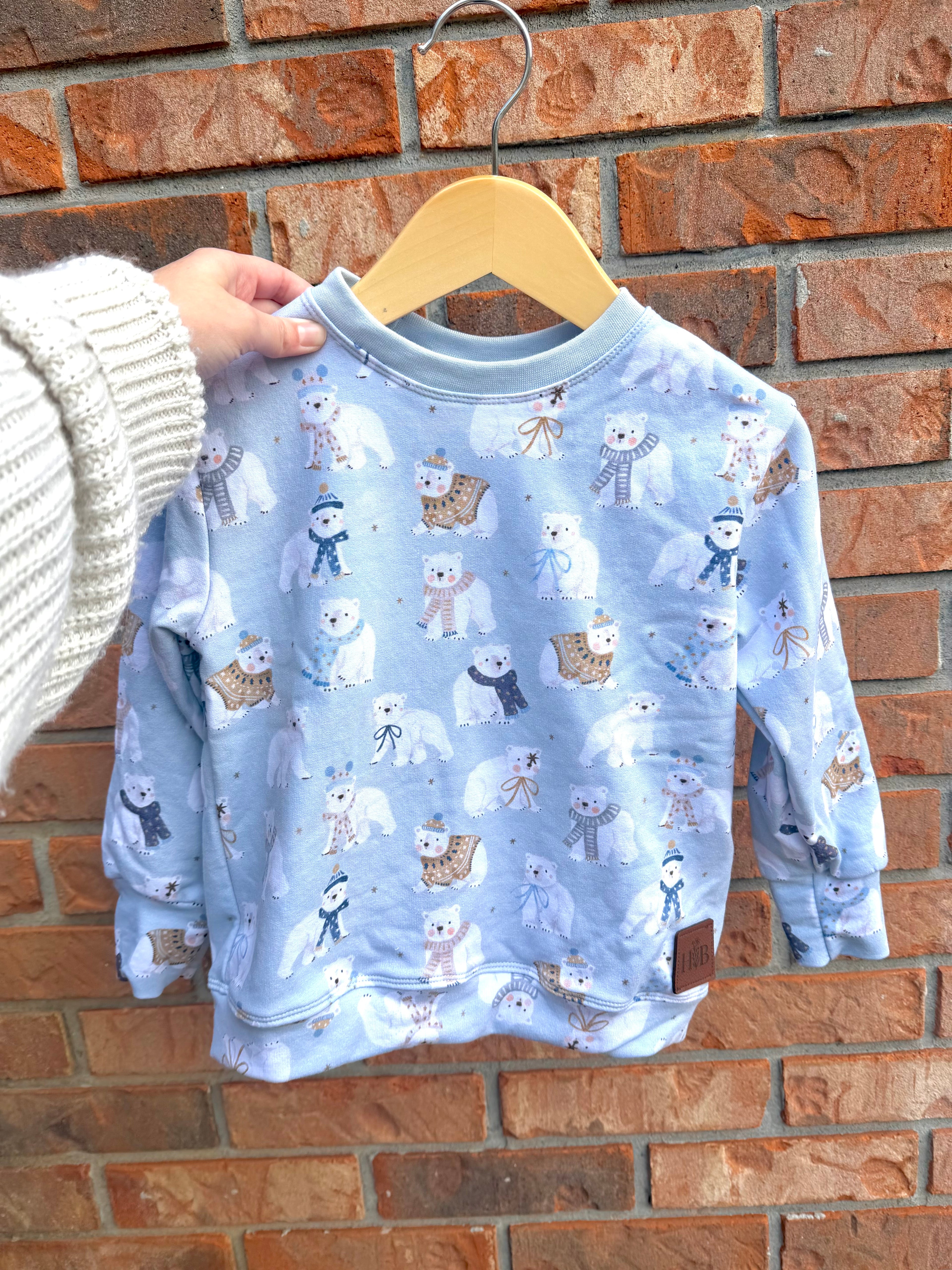 Ready to Ship Pullover - Polar Bears