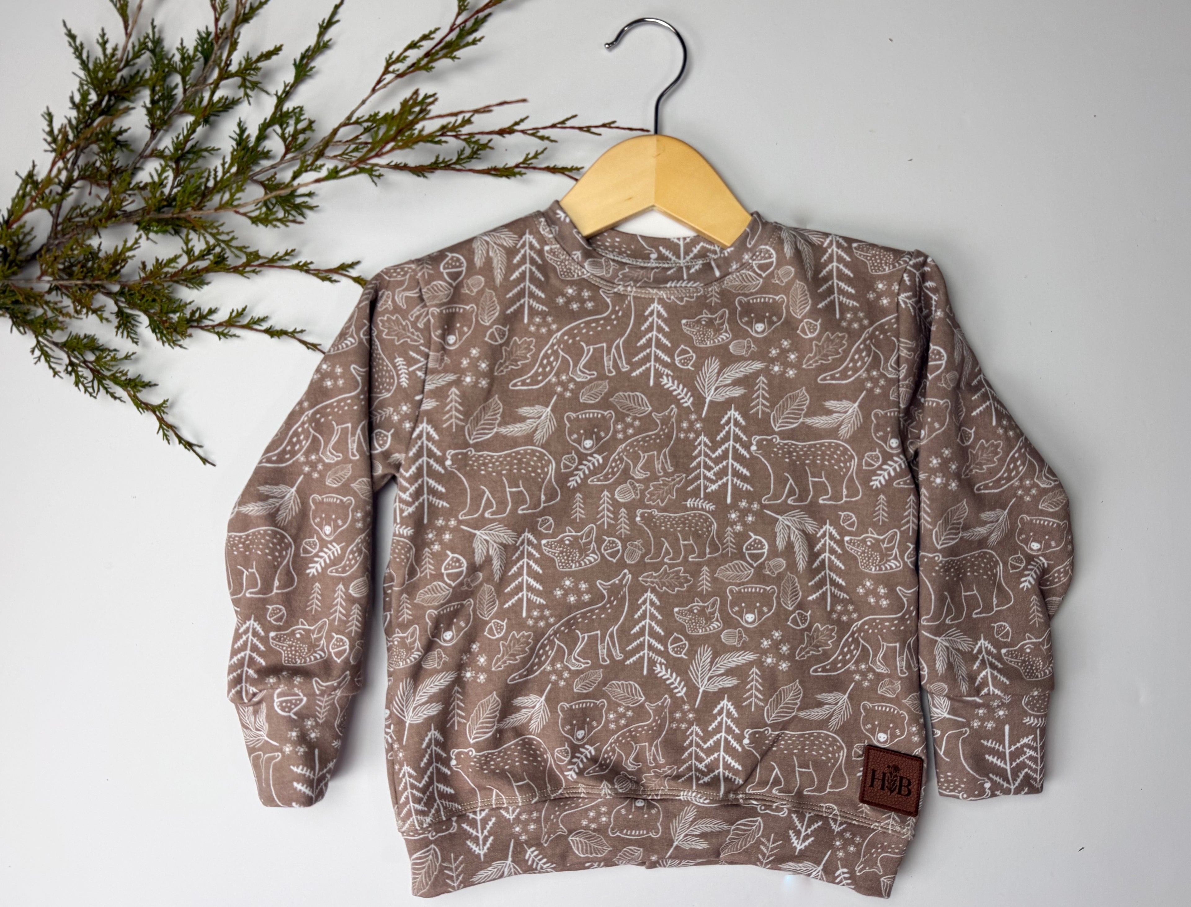 Ready to Ship Pullover - Forest Friends