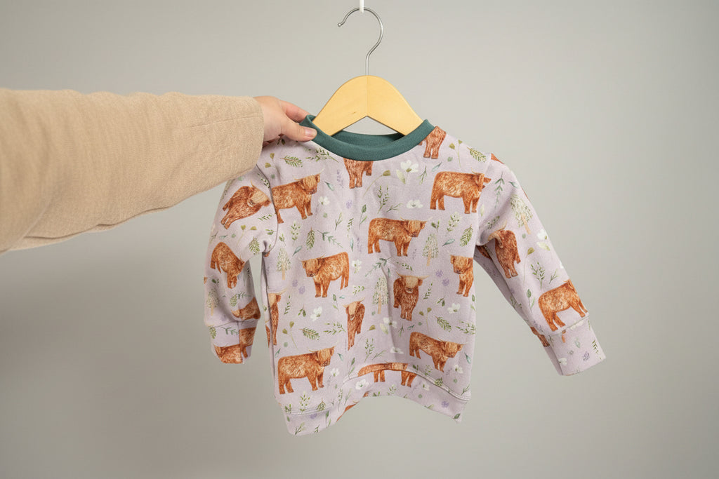 CLEARANCE Pullover - Moo in Bloom