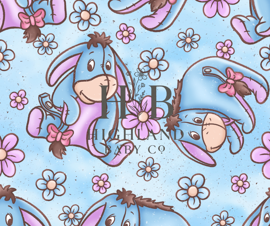 Eeyore - Snap-less Hemp Fitted w/Trifold + Booster